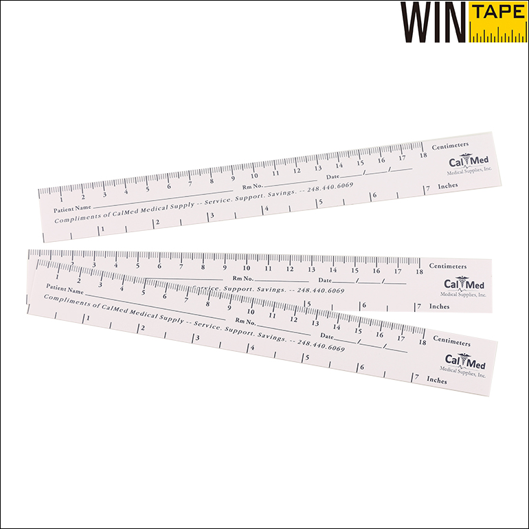 wound tape measuring measurement disposable measure medical devices ruler 18cm 7inches short device